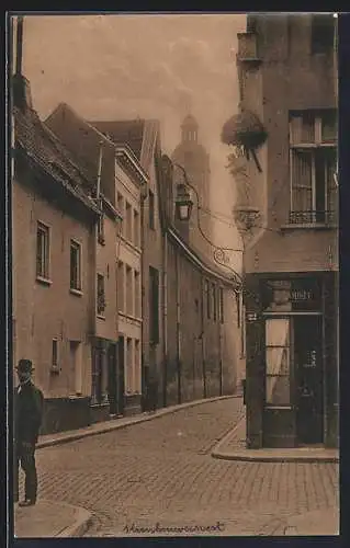 AK Antwerpen, Zicht Ridderstraat en Steenhouwersvest, Serie Hoekjes en Kantjes