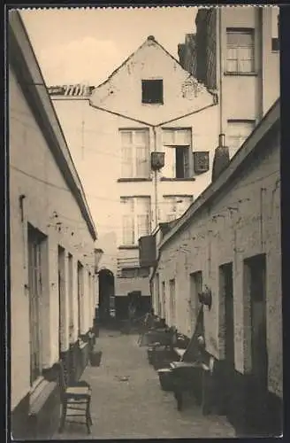 AK Antwerpen, Steegje in de Lange Schipperskapelstraat