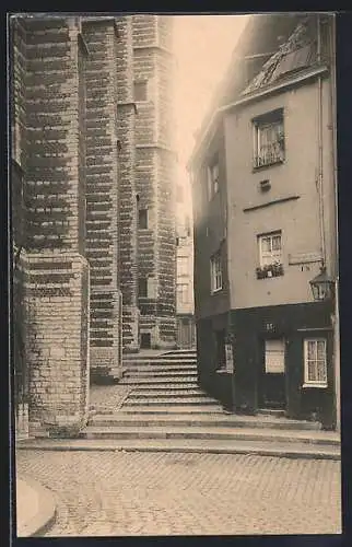 AK Antwerpen, Palingbrug, Links het Vleeschuis