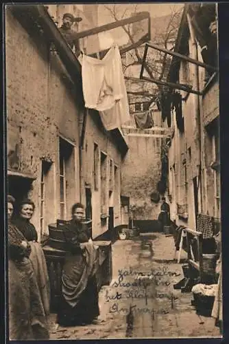 AK Antwerpen, Zalm-Zalm straatje in het Klapdorp, Serie Hoekjes en Kantjes