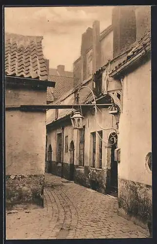 AK Antwerpen, Radyzen gang in de Bervoets straat, Serie Hoekjes en Kantjes