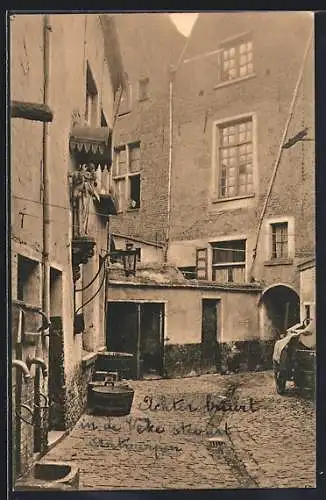 AK Antwerpen, Achter buurt in de Veke straat, Serie Hoekjes en Kantjes