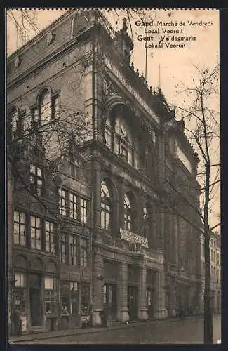 AK Gand, Marché de Vendredi, Local Vooruit