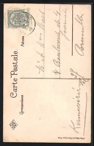 AK Tirlemont, Caserne de l`Artillerie, Rue des Récollets