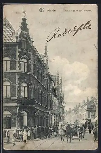 AK Meenen, Ingang der Yperstraat