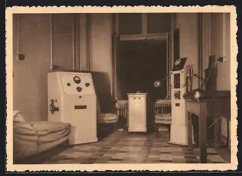 AK Louvain, Institut St. Raphael, Salle de diathermie, ondes courtes et ondes orsinaires