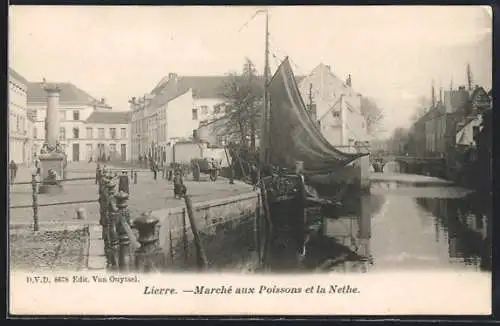 AK Lierre, Marché aux Poissons et la Nethe