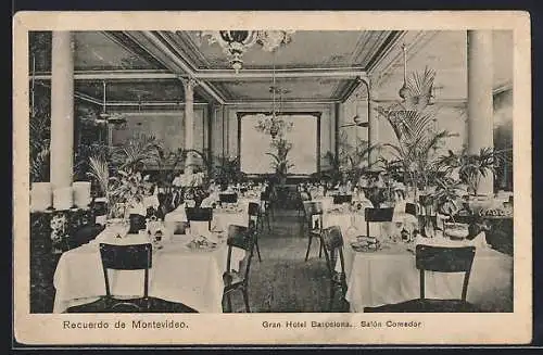 AK Montevideo, Gran Hotel Barcelona, Salon Comedar