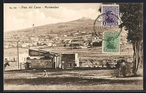 AK Montevideo, Vista del Cerro