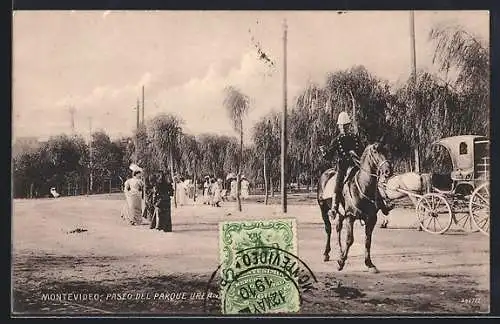 AK Montevideo, Paseo del Parque Urbano
