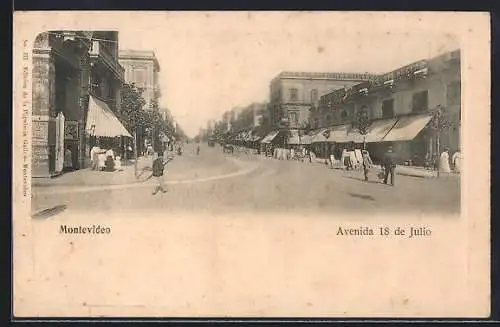 AK Montevideo, Avenida 18 de Julio