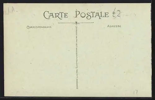 Künstler-AK Dakar, Rue des essards