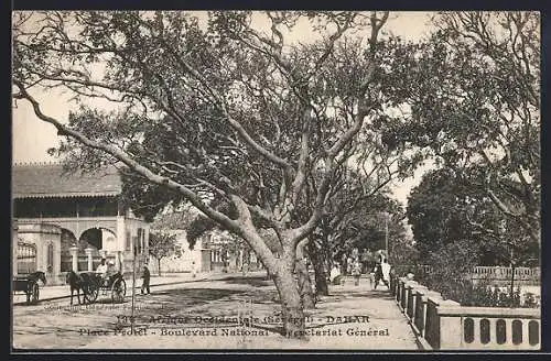 AK Dakar, Place Protêt, Boulevard National, Secrétariat Général