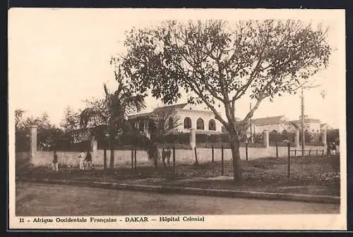 AK Dakar, Hôpital Colonial