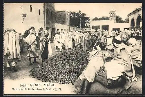 AK Algérie, Marchand de Dattes dans le Sud