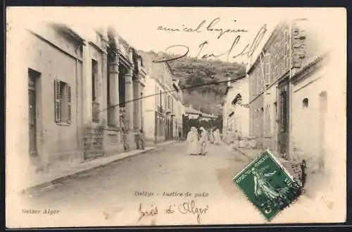 AK Dellys, Justice de paix