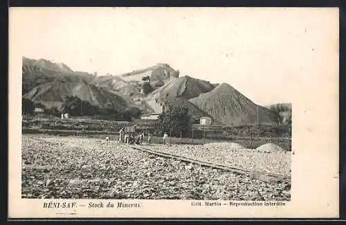 AK Béni-Saf, Stock du Minerai