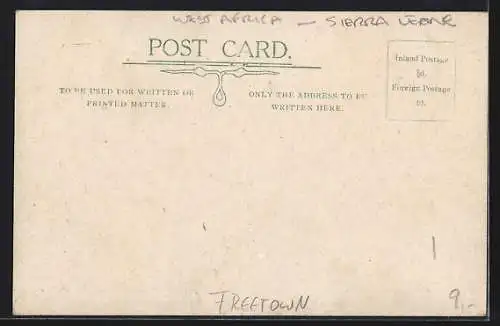 AK Freetown, West African Soldiers, Goverment Wharf