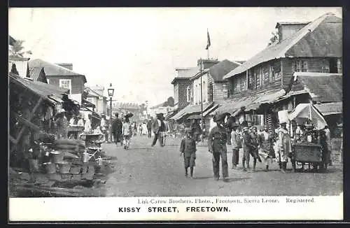 AK Freetown, Strassenszene Kissy Street