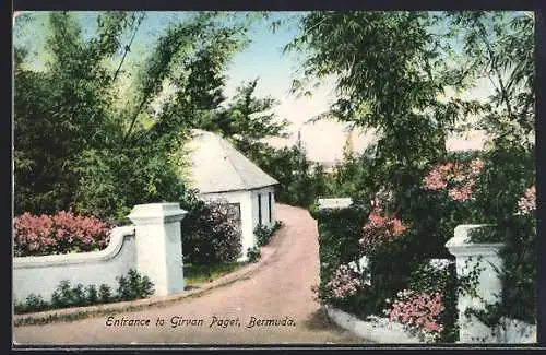 AK Rutherford, entrance to Girvan Paget