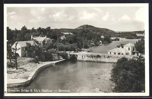AK Bermuda, Somerset Bridge and Ely`s Harbour