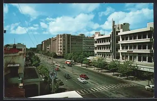 AK Lourenco Marques, Vista geral da Cidade baixa, Avenido da Republica