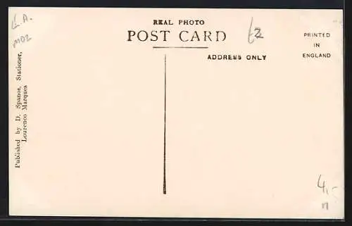 AK Lourenco Marques, Estrada da Praia da Polana