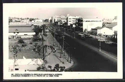 AK Lourenco Marques, Vista da Avenida da Republica