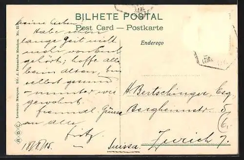 AK Kaffir Kraal, Povoacao no Districto de Inhambane