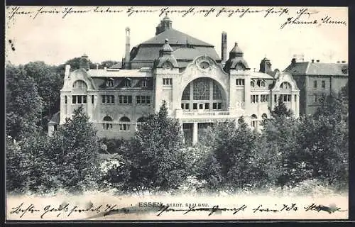 AK Essen, Städtischer Saalbau