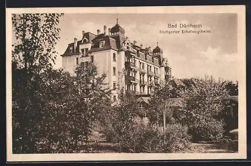 AK Bad Dürrheim, Stuttgarter Erholungsheim