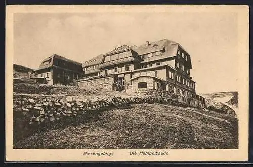 AK Hampelbaude, Berghütte im Riesengebirge