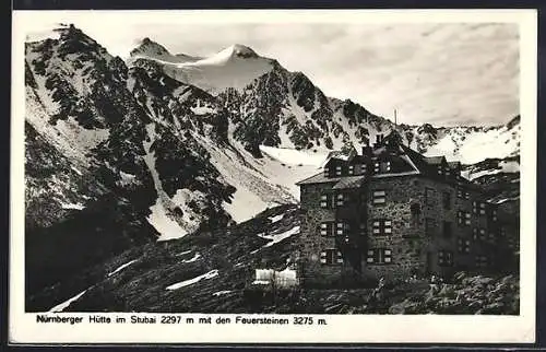 AK Nürnberger Hütte im Stubai
