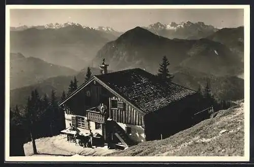 AK Unterkungtshaus Kaiser Wilhelm, Berghütte auf der Zwieselalm