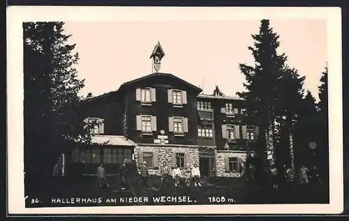 AK Hallerhaus am Nieder Weichsel, Berghütte