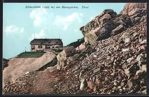 AK Kölnerhütte am Rosengarten