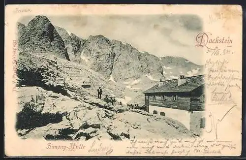 AK Simony-Hütte, Berghütte auf dem Dachstein