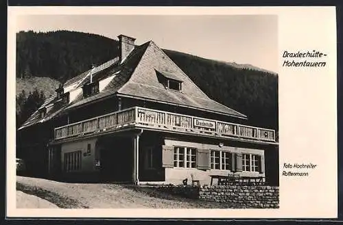 AK Draxlerhütte /Hohentauern, Gebäudeansicht von der Strasse aus