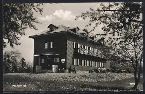 AK Peilsteinhaus, Berghütte mit Gästen