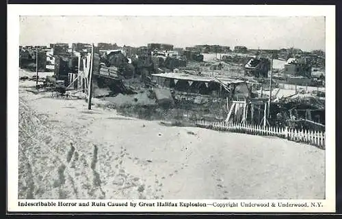 AK Halifax, Horror and Ruin caused by the Great Explosion