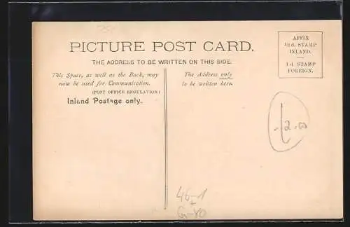 AK Doncaster, Station Road, Strassenbahn