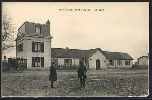 AK Montsoult-Maffliers, La Gare, Bahnhof