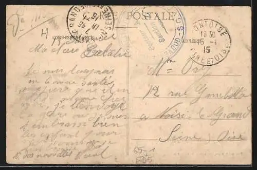 AK Epluches, Panorama de la Gare, Bahnhof