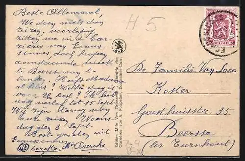 AK Ecaussines, Une carrière, Steinbruch