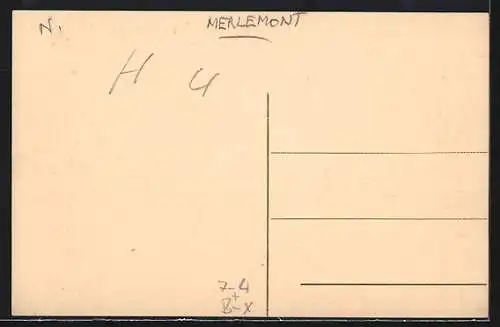 AK Matissen-Couillet, Exploitation de dolomie de Mme Vve Désiré Matissen, Steinbruch
