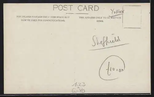 AK Sheffield, Visit of Prince and Princess of Wales 1909