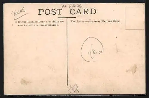 AK Doncaster, The King`s von England arrival