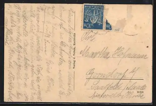 AK München, Siegestor von Architekt Klenze