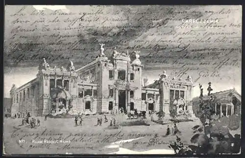 AK Milano, Esposizione di Milano 1906, Carrozzeria, Ausstellung