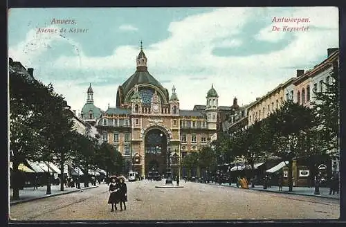 AK Anvers, Avenue de Keyser